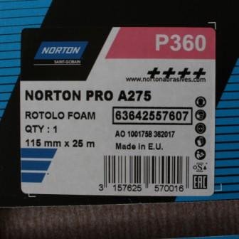 Schuurpapier-hand-foam